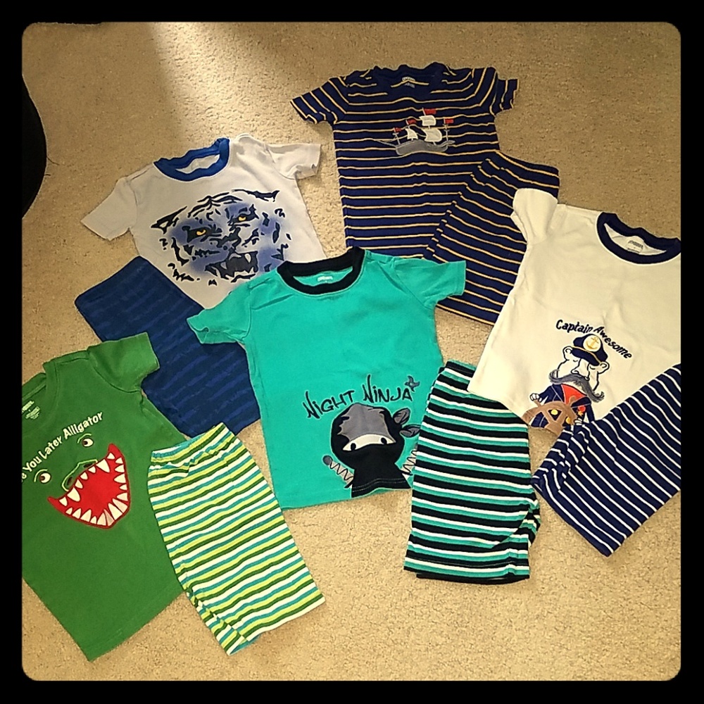 Boys size 7 Gymboree summer ok bundle
